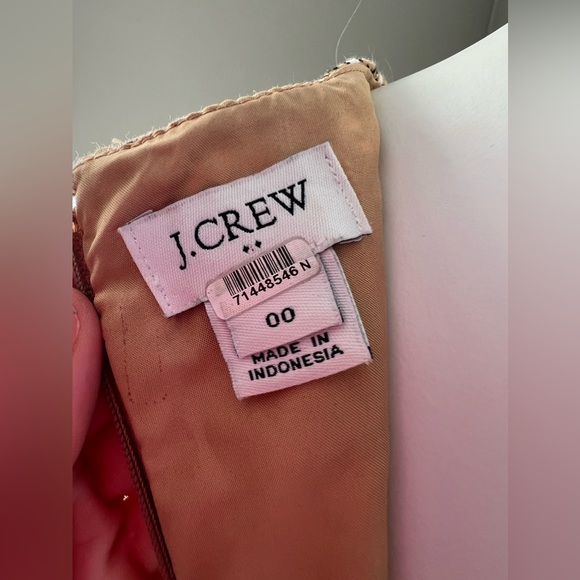 Jcrew leopard dress size 00 - Picture 3 of 4